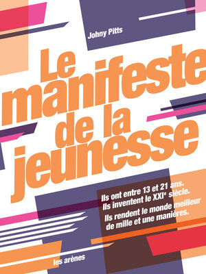cover image of Le manifeste de la jeunesse